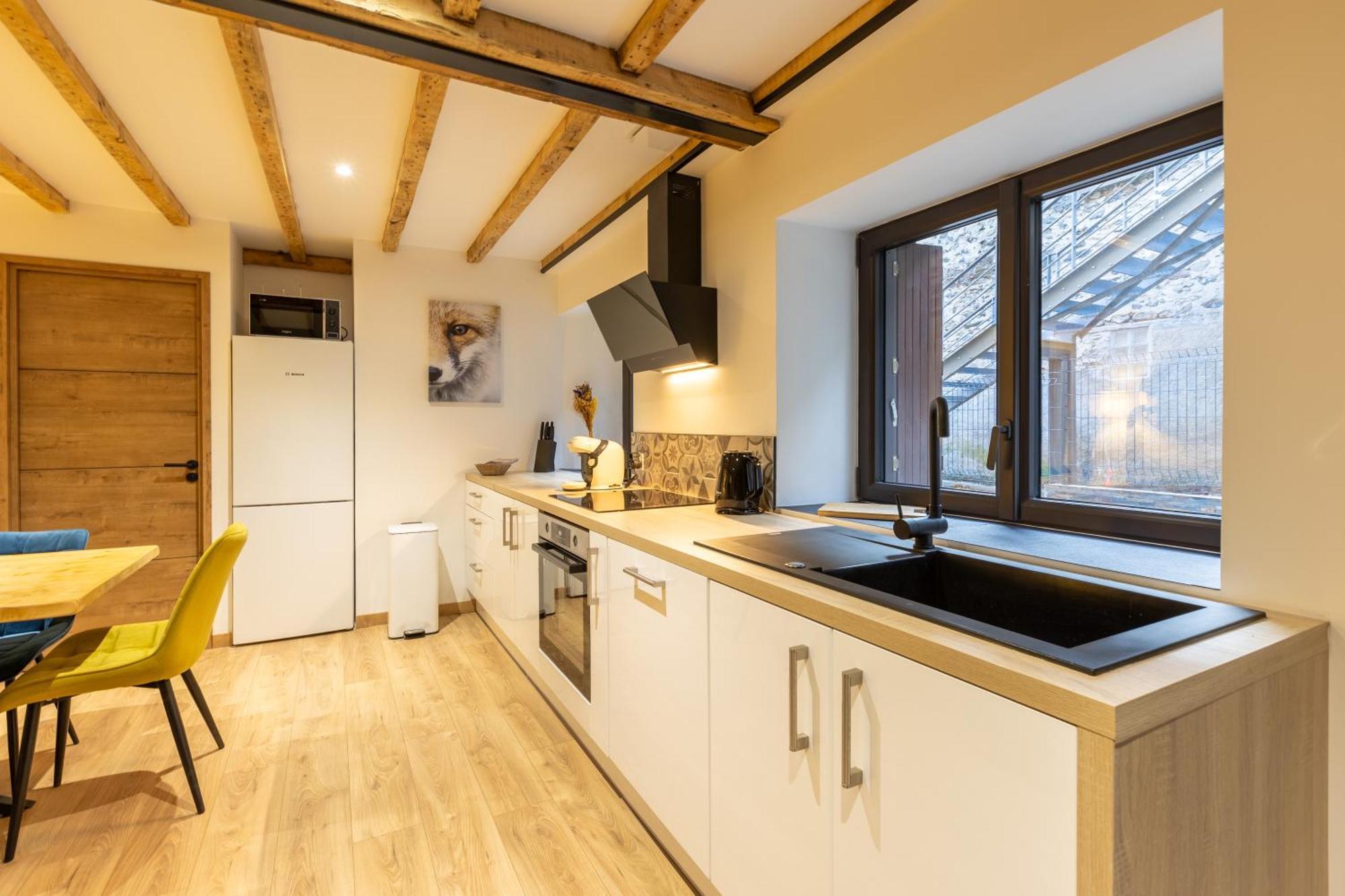 Le Cocon Enneige - Duplex 3 Chambres Formiguères Buitenkant foto