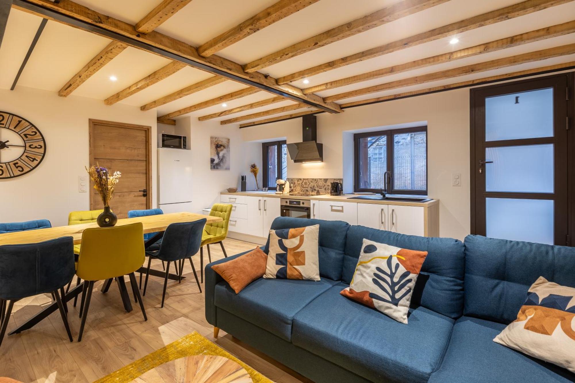 Le Cocon Enneige - Duplex 3 Chambres Formiguères Buitenkant foto